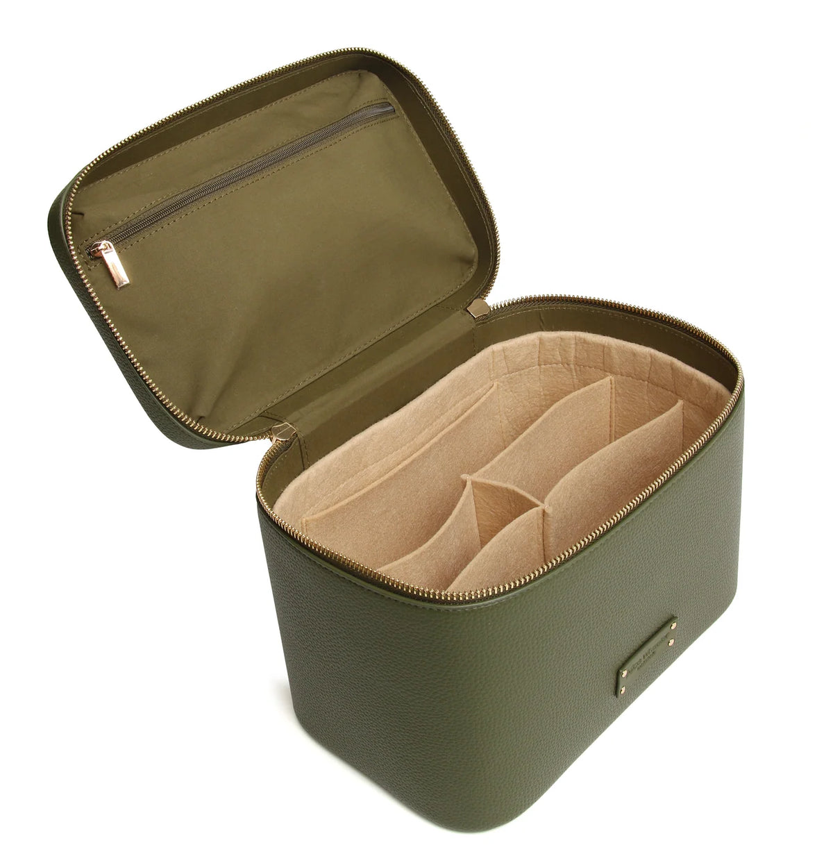 BEAUTY CASE - OLIVE