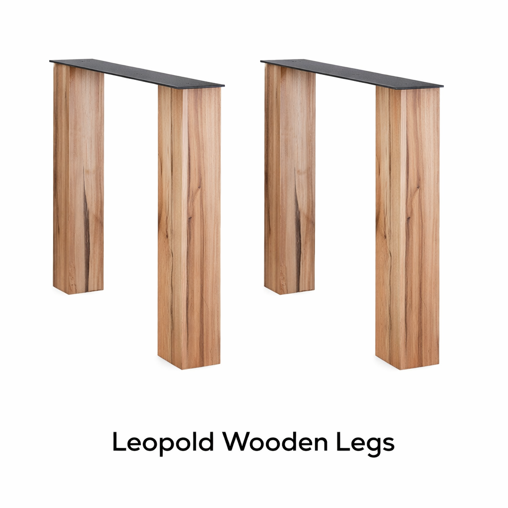ARIZONA DINING TABLE - LEOPOLD WOOD LEGS