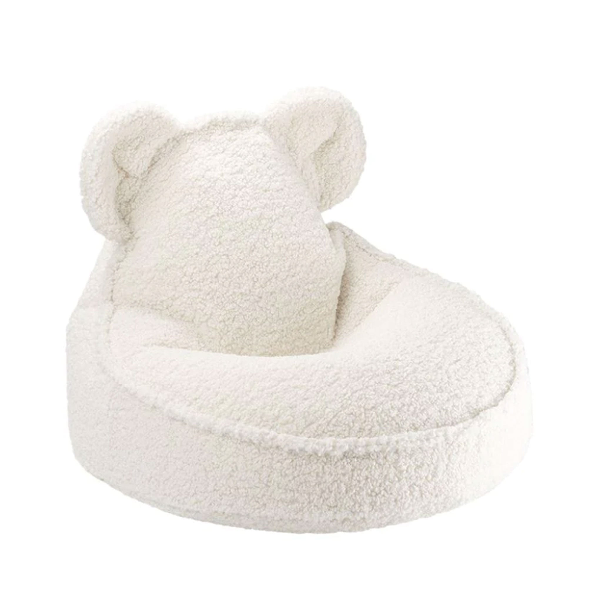 WHITE BEAR BEANBAG CHAIR