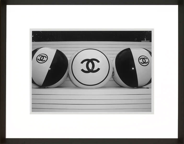 CHANEL BEACH BALLS ARTWORK