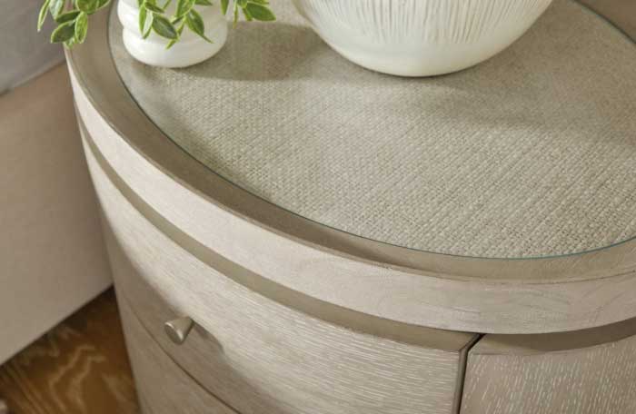 COVE 3DRW BEDSIDE TABLE