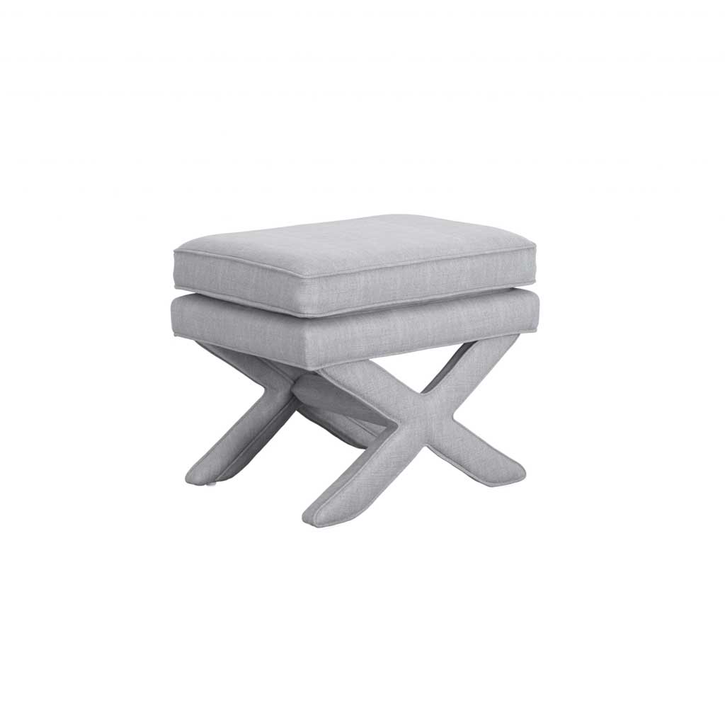CROSS MY HEART STOOL - TAUPE OR DOVE GREY