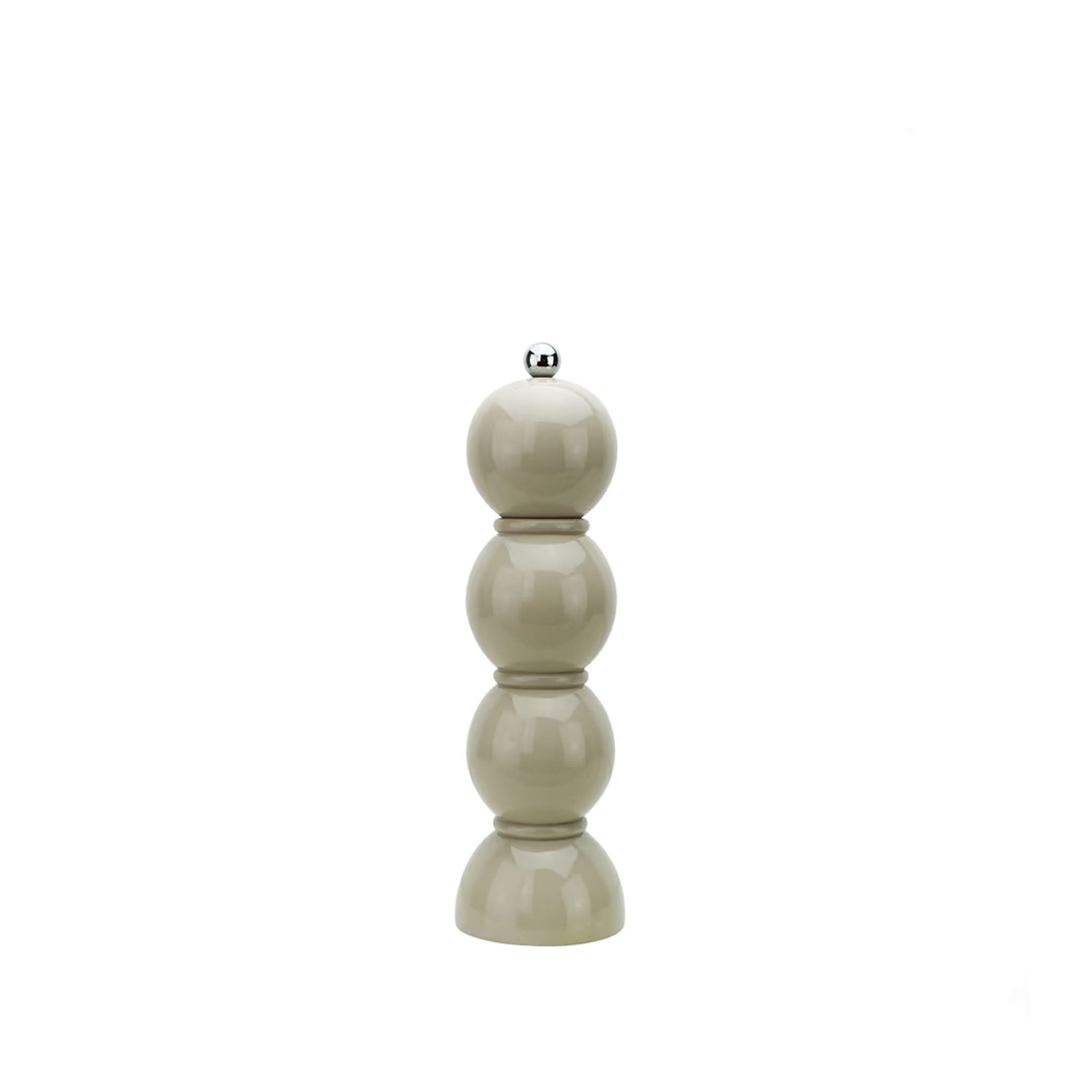 BOBBIN SALT & PEPPER GRINDER - TAUPE- S