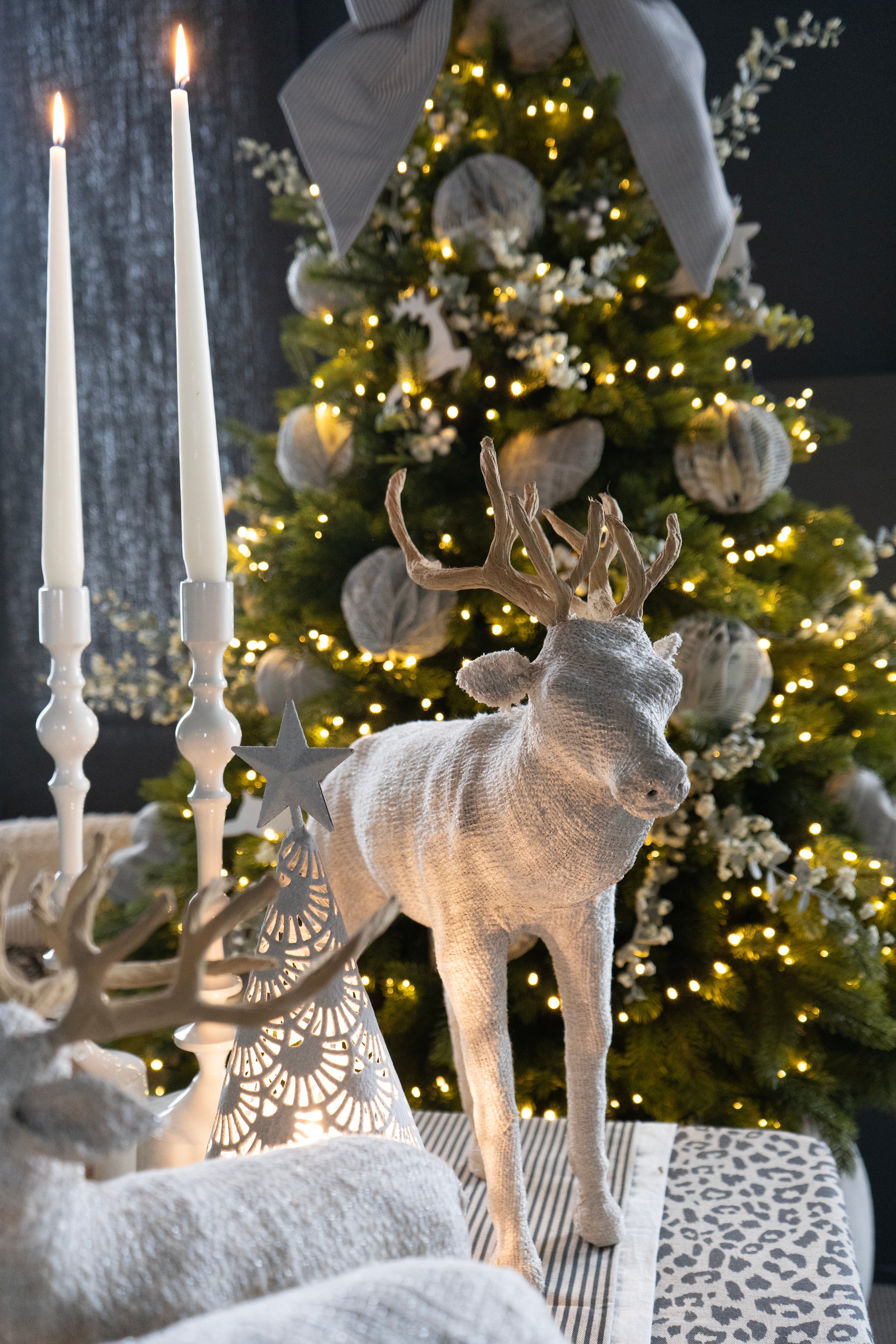 Cotton Glitz Reindeer (Large)