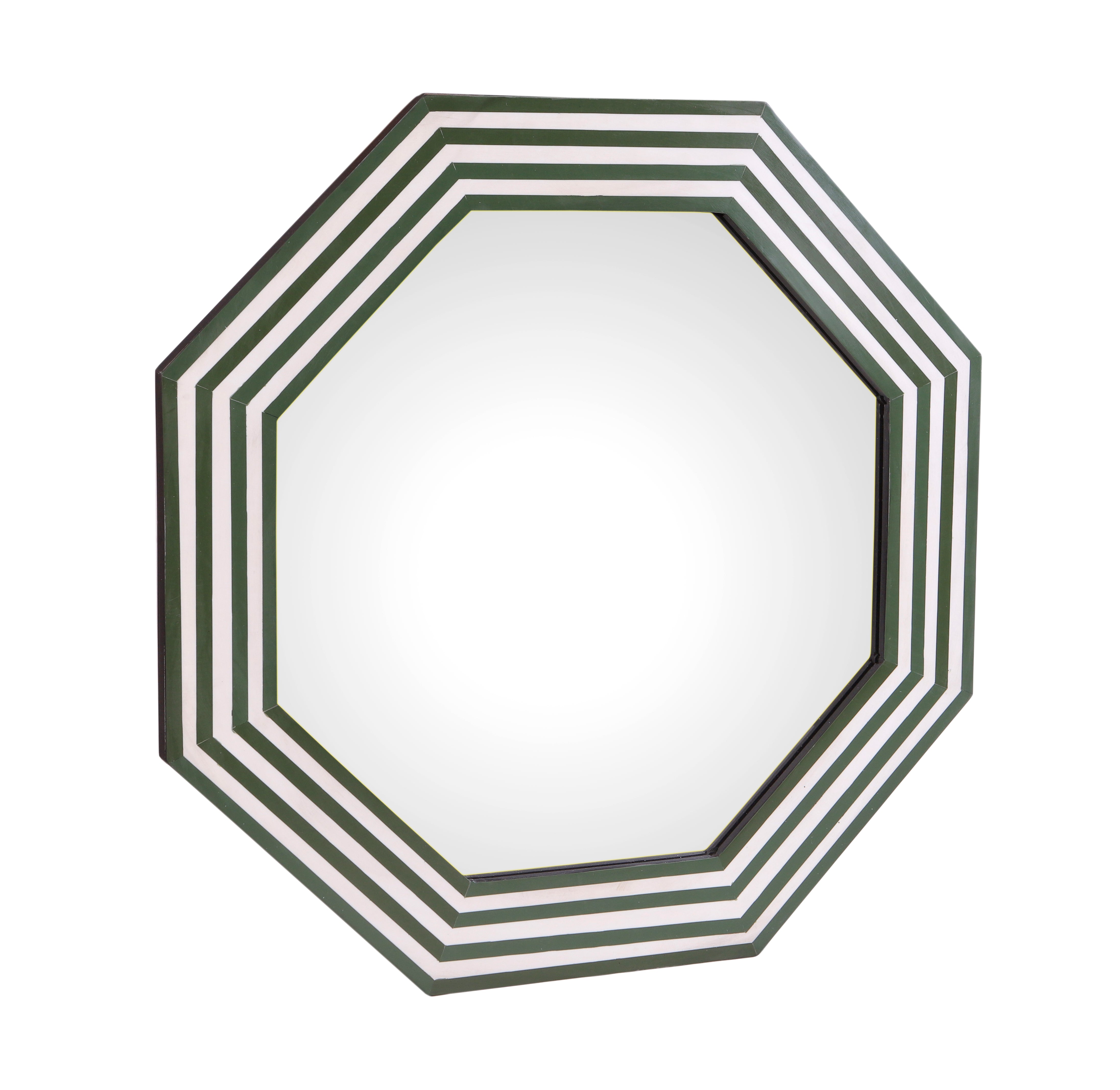 FOREST OCTAGON STRIPE MIRROR