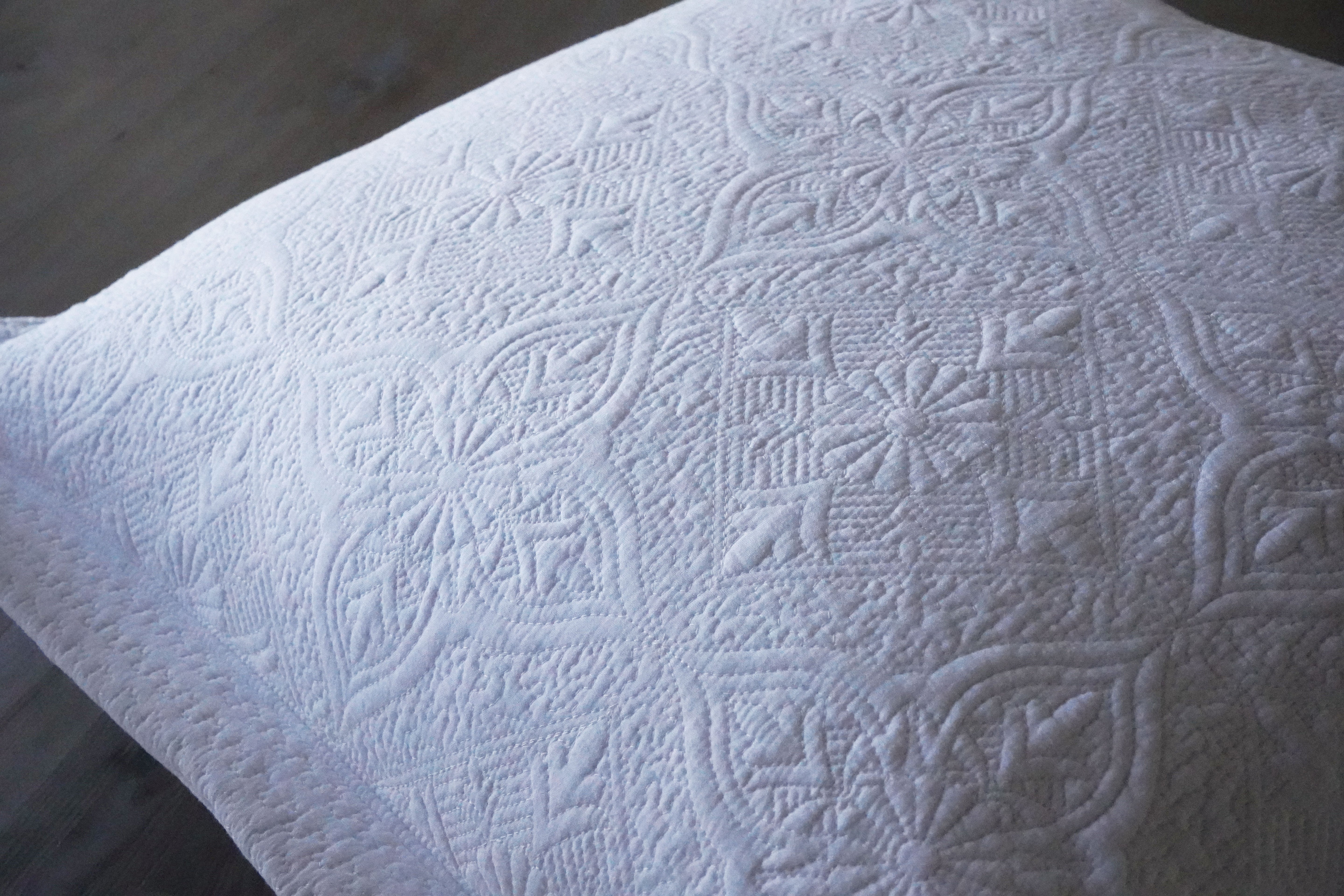 ROYAL WHITE CONTINENTAL CUSHION
