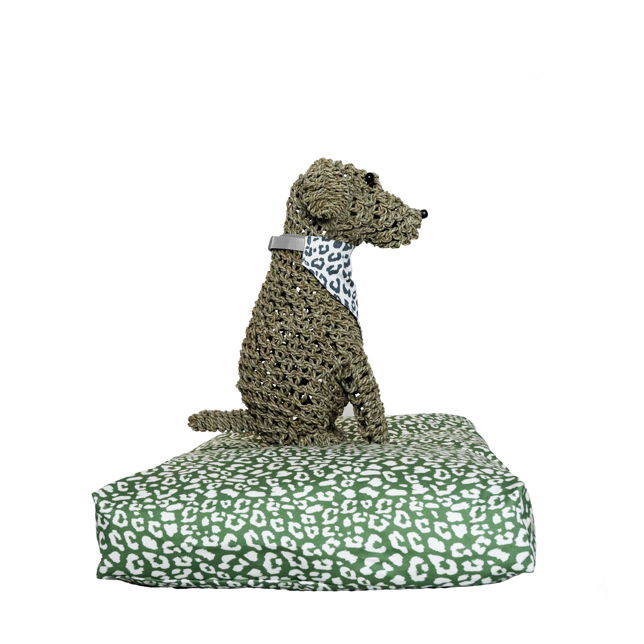 LATHAMS DOGGY BED - GREEN