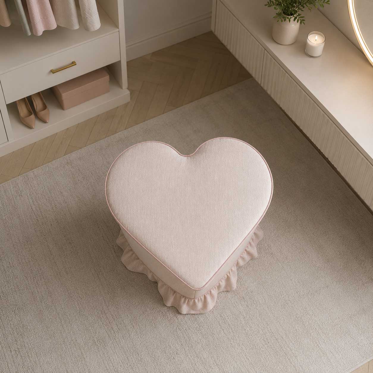 HEART AND SOUL STOOL