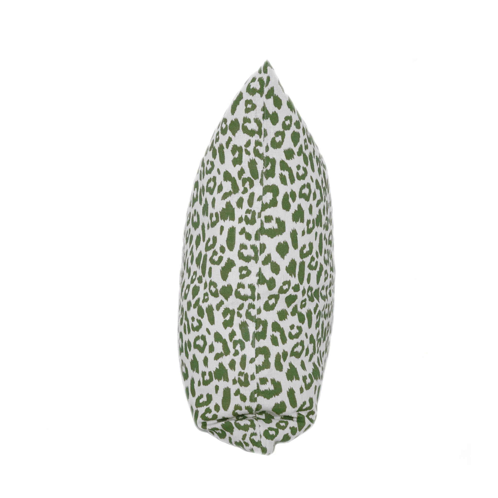 TIME FOR TEA GREEN LEOPARD CUSHION