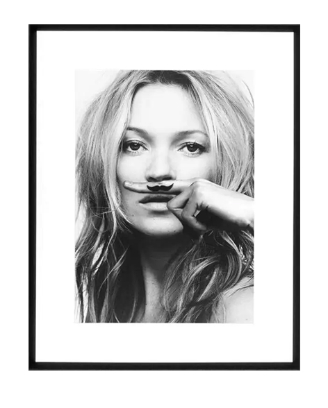 KATE MOSS - LIFE IS A JOKE ARTWORK