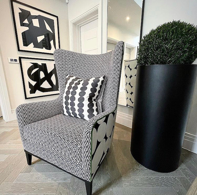 LISELLE WING CHAIR - LARGE