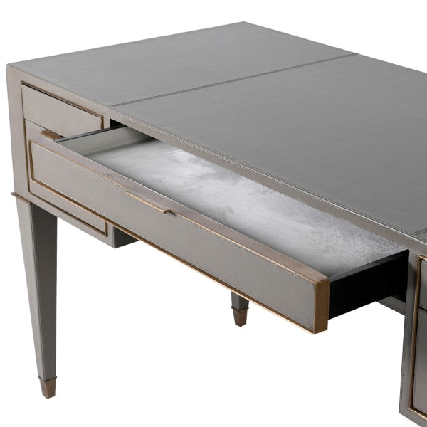 LUX LEATHER DESK