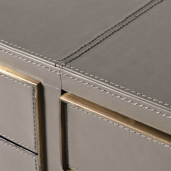 LUX LEATHER DESK