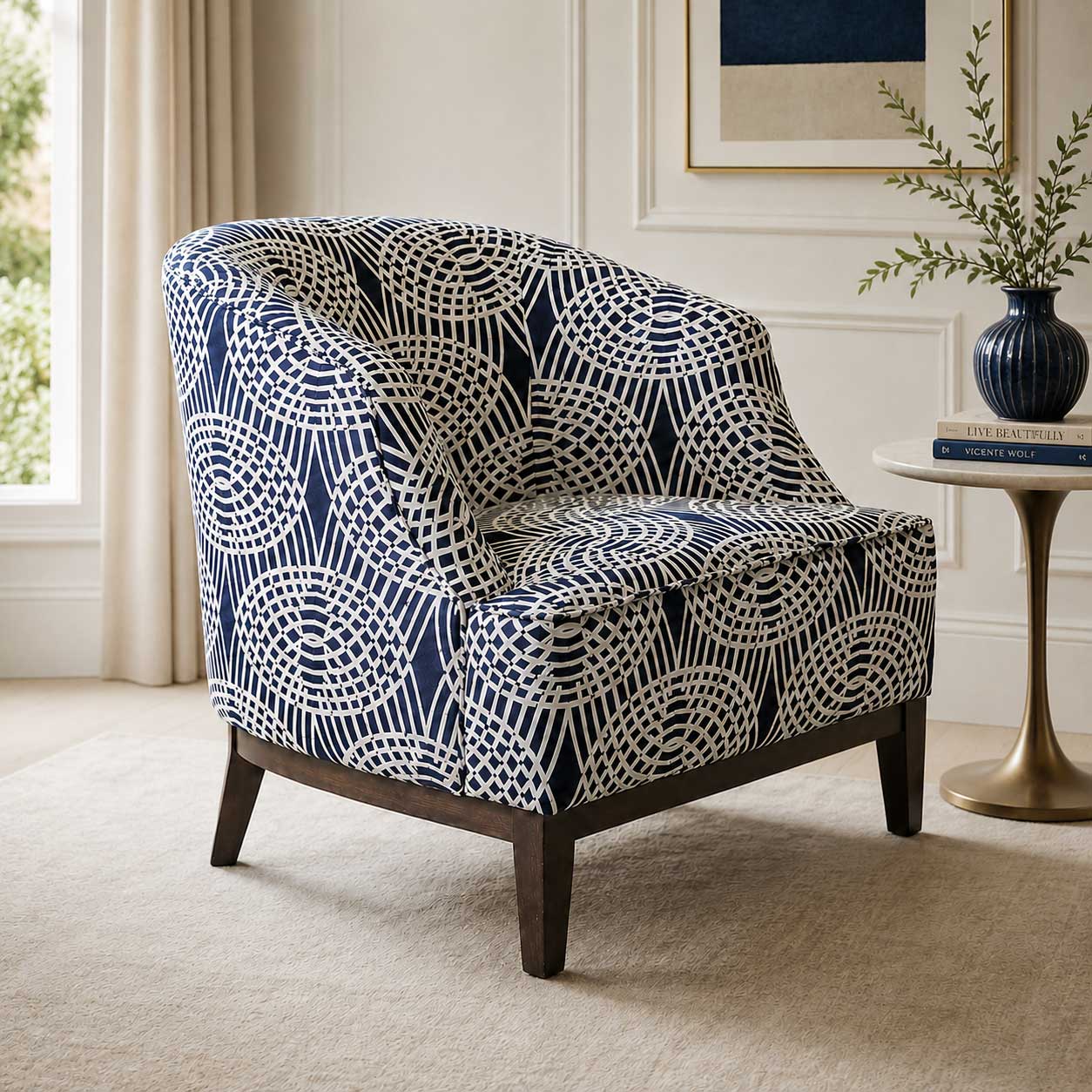 MIDNIGHT MAZE CHAIR