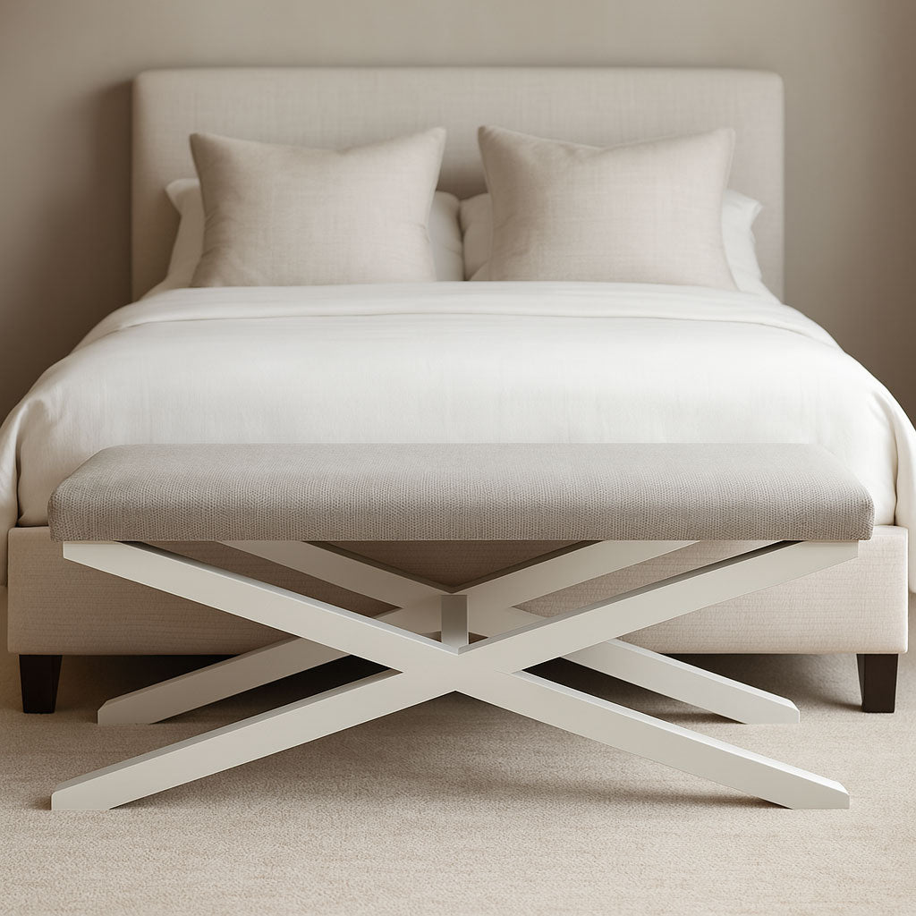 NEVER A CROSS WORD - END OF BED SEAT