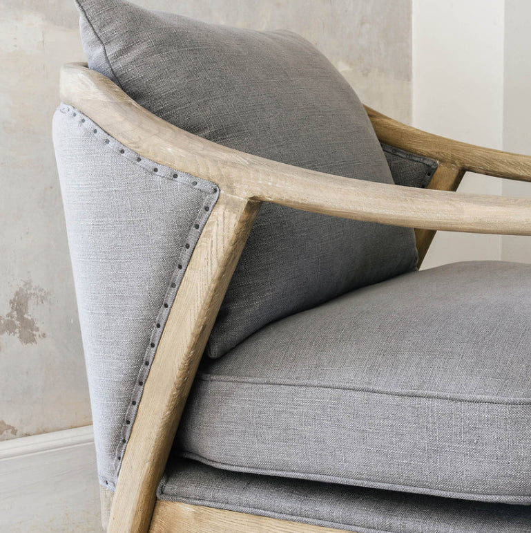 OSLO OCCASIONAL CHAIR - GREY