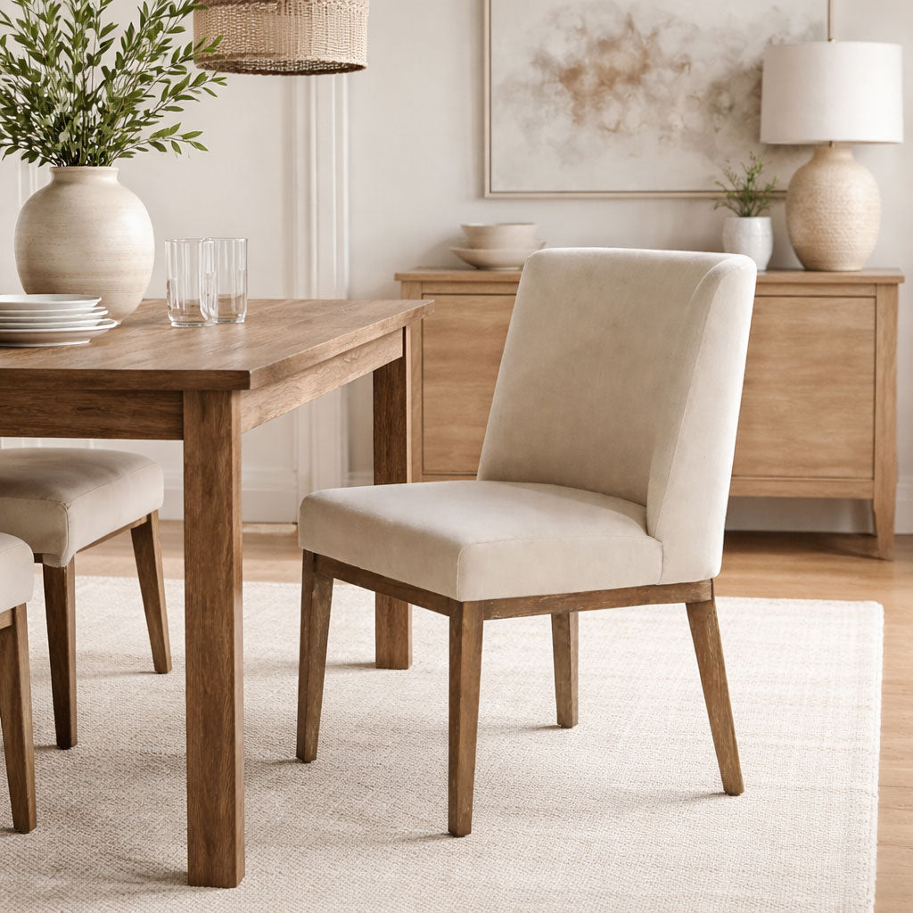 PIPPIN DINING CHAIR - IVORY