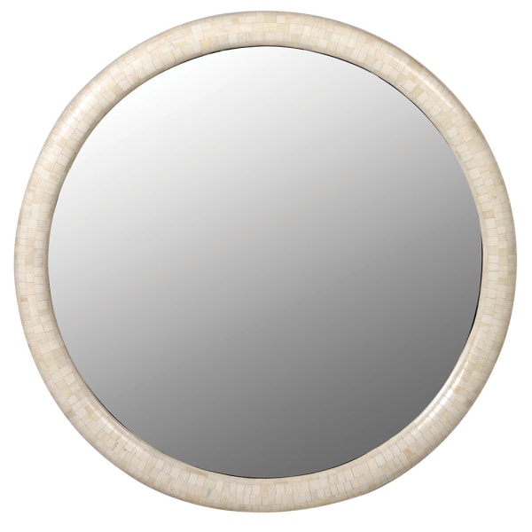ROUND BONE MIRROR