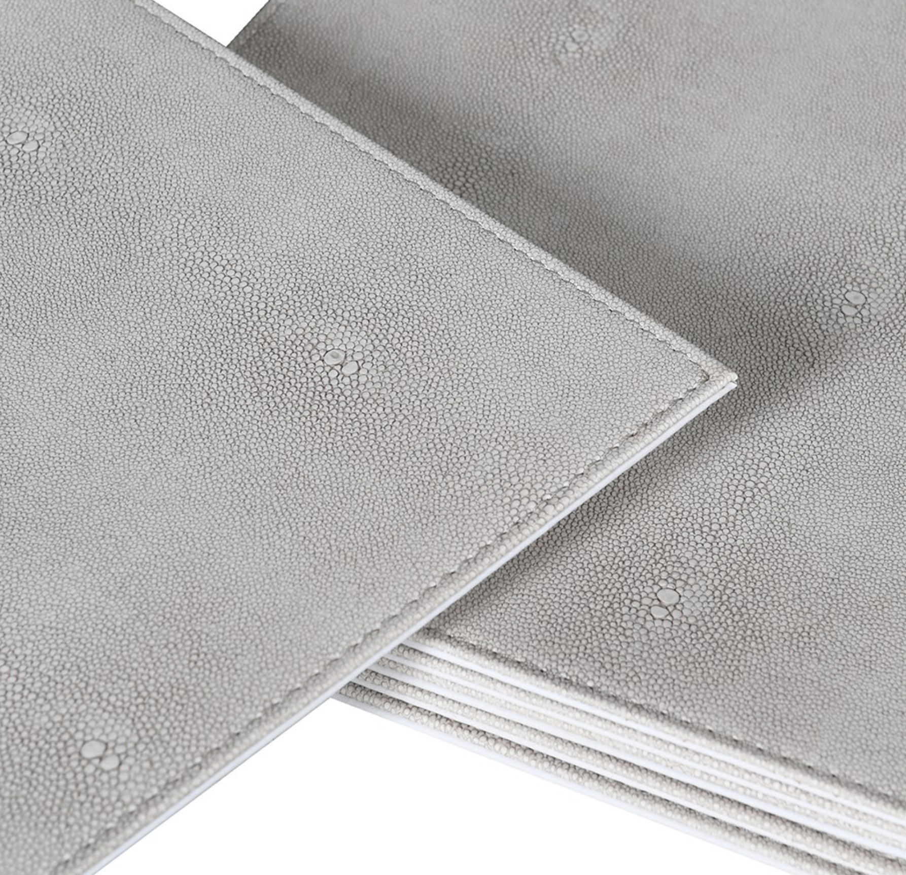 Square Placemat Shagreen - Ivory