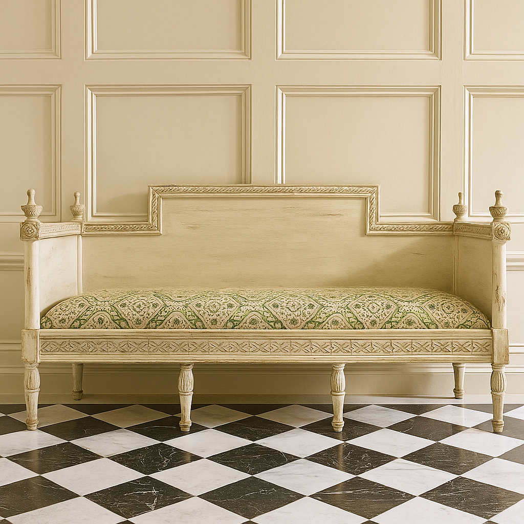 TEA PARTY BENCH