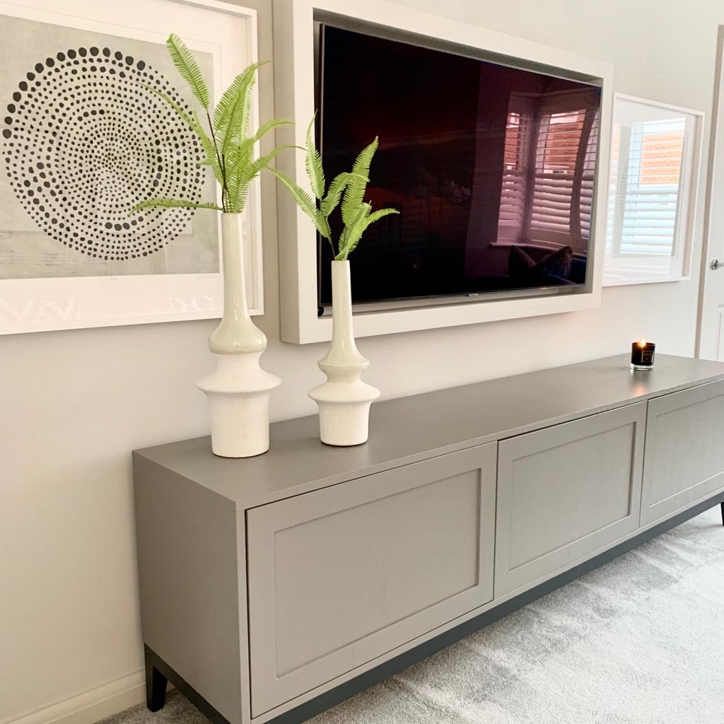 THE LOVER TV UNIT - PANELLED DOORS