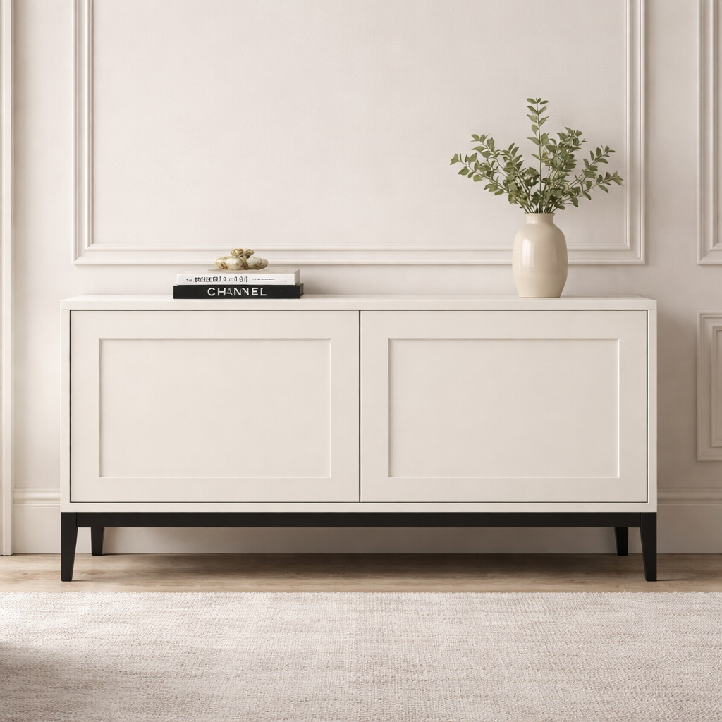 THE LOVER TV UNIT - PANELLED DOORS
