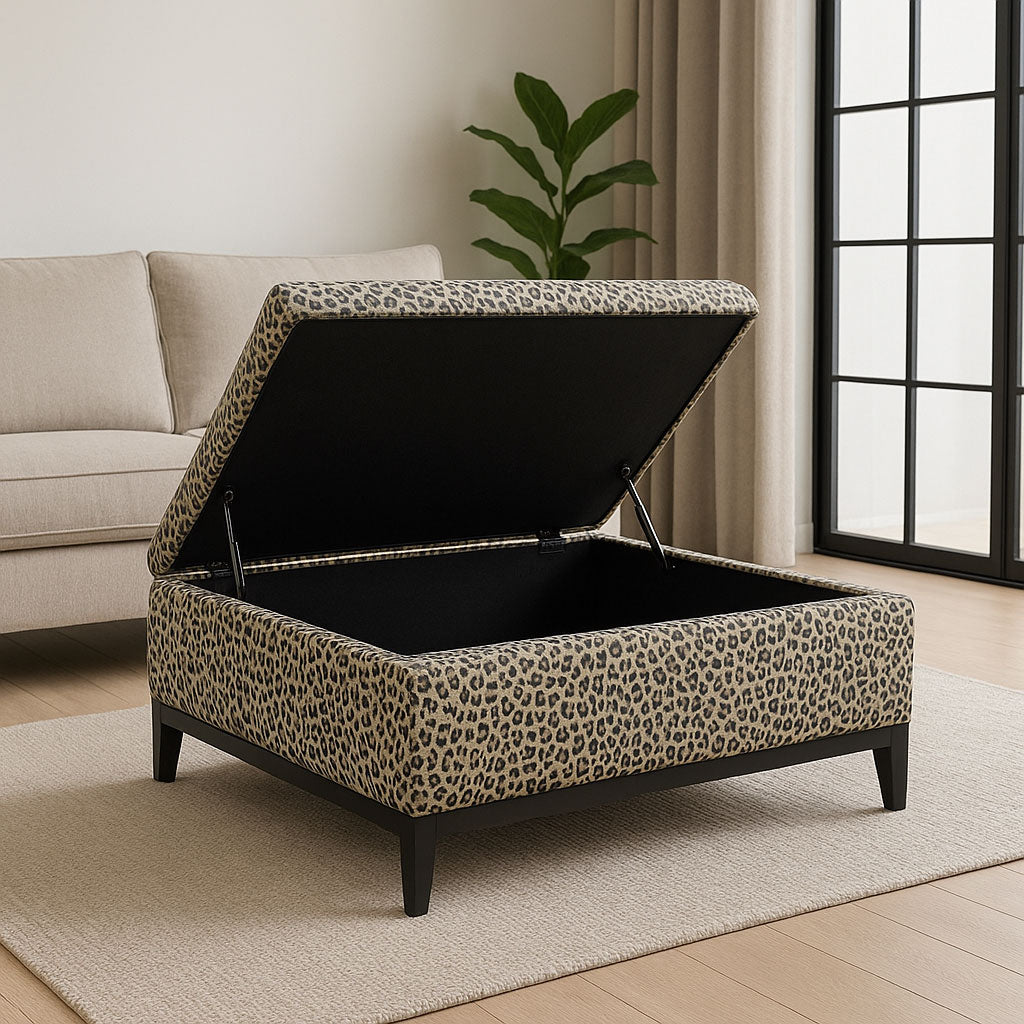 WE BELONG TOGETHER STORAGE OTTOMAN