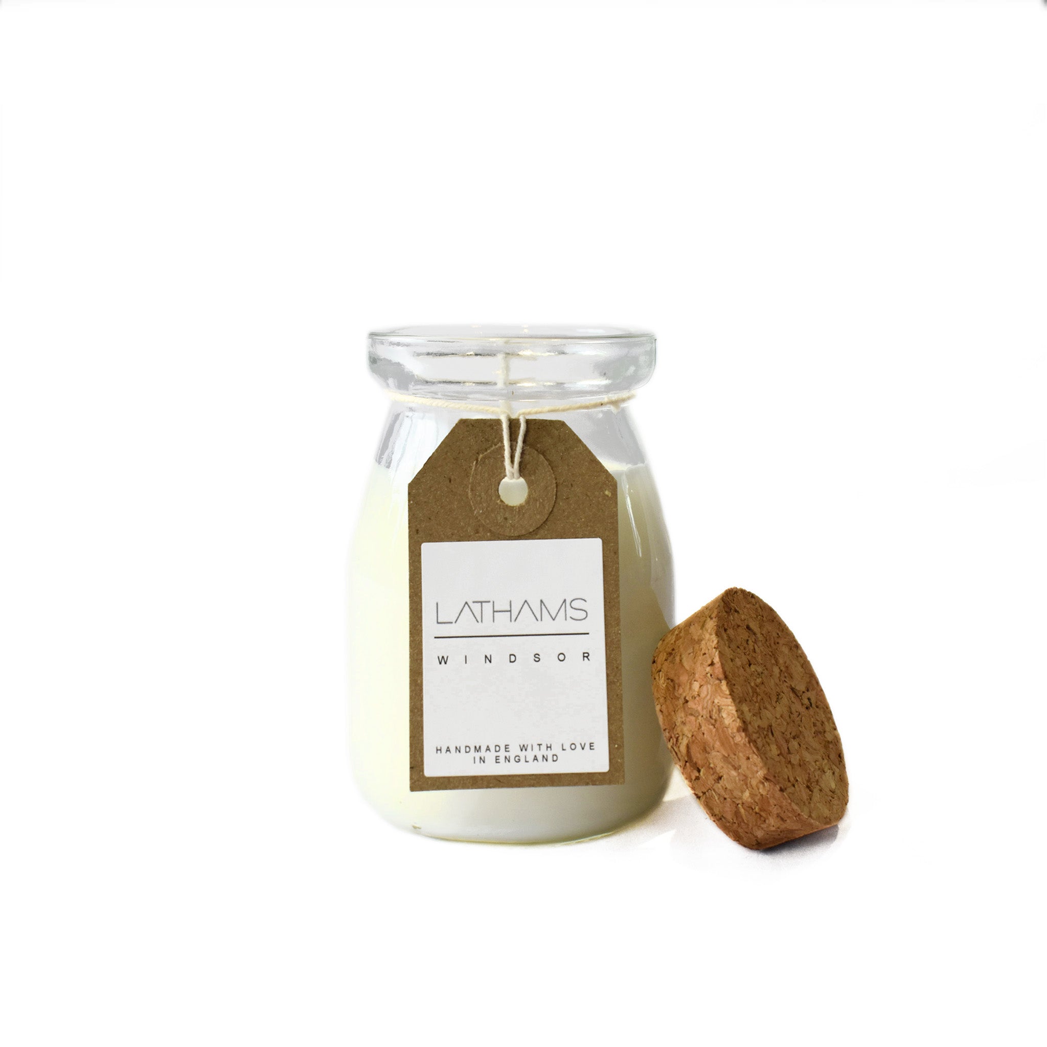 WINDSOR - SMALL MILK BOTTLE CANDLE