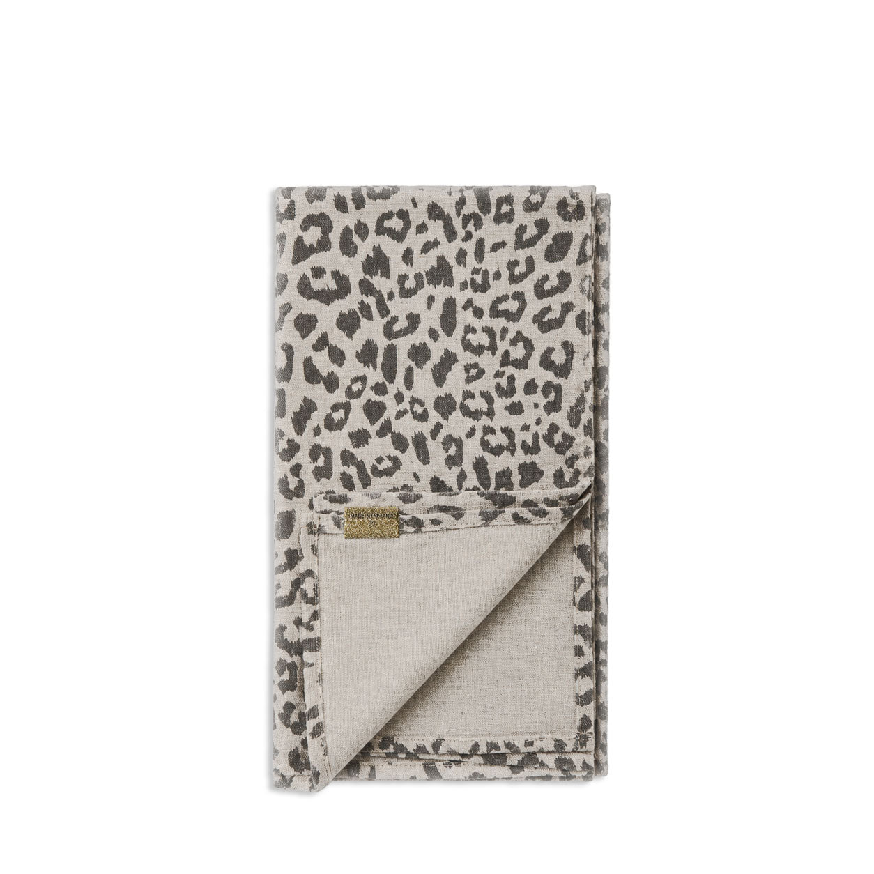 GREY LEOPARD TABLE RUNNER - SMALL