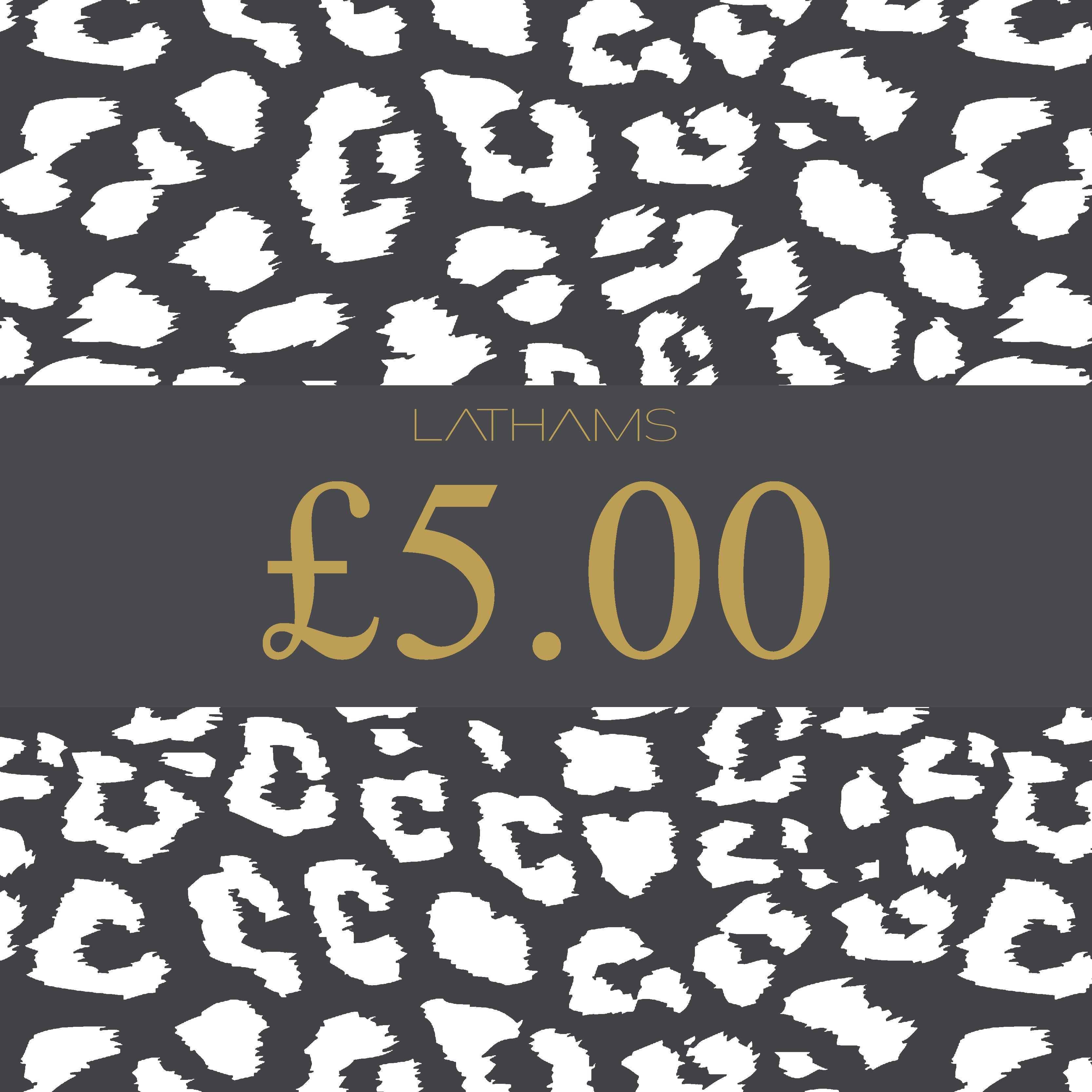 E-Voucher £5.00