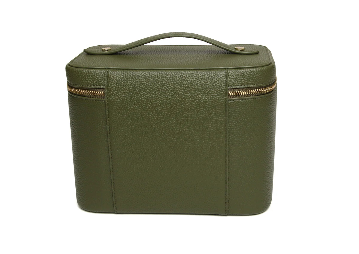 BEAUTY CASE - OLIVE