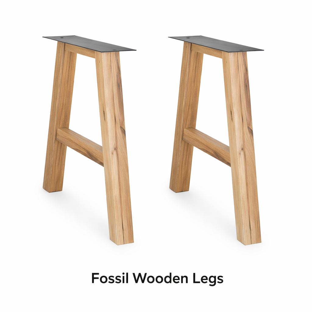 ARIZONA DINING TABLE - FOSSIL WOOD LEGS