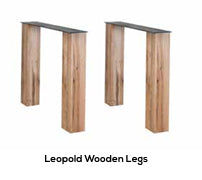ARIZONA DINING TABLE - LEOPOLD WOOD LEGS