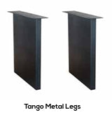 ARIZONA DINING TABLE - TANGO METAL LEGS