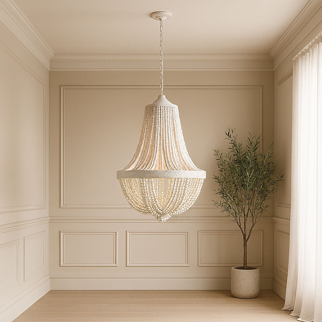 CHATEAU BEADED CHANDELIER
