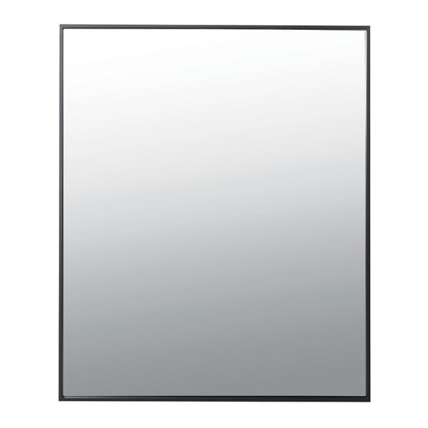 BLACK RECTANGULAR MIRROR