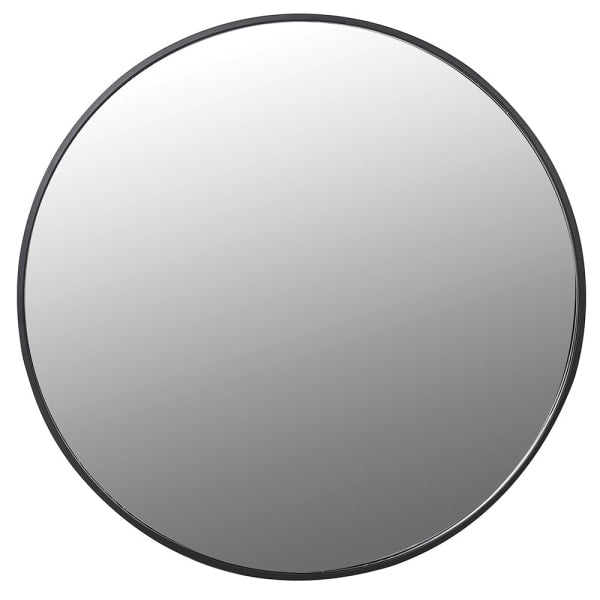 BLACK ROUND MIRROR