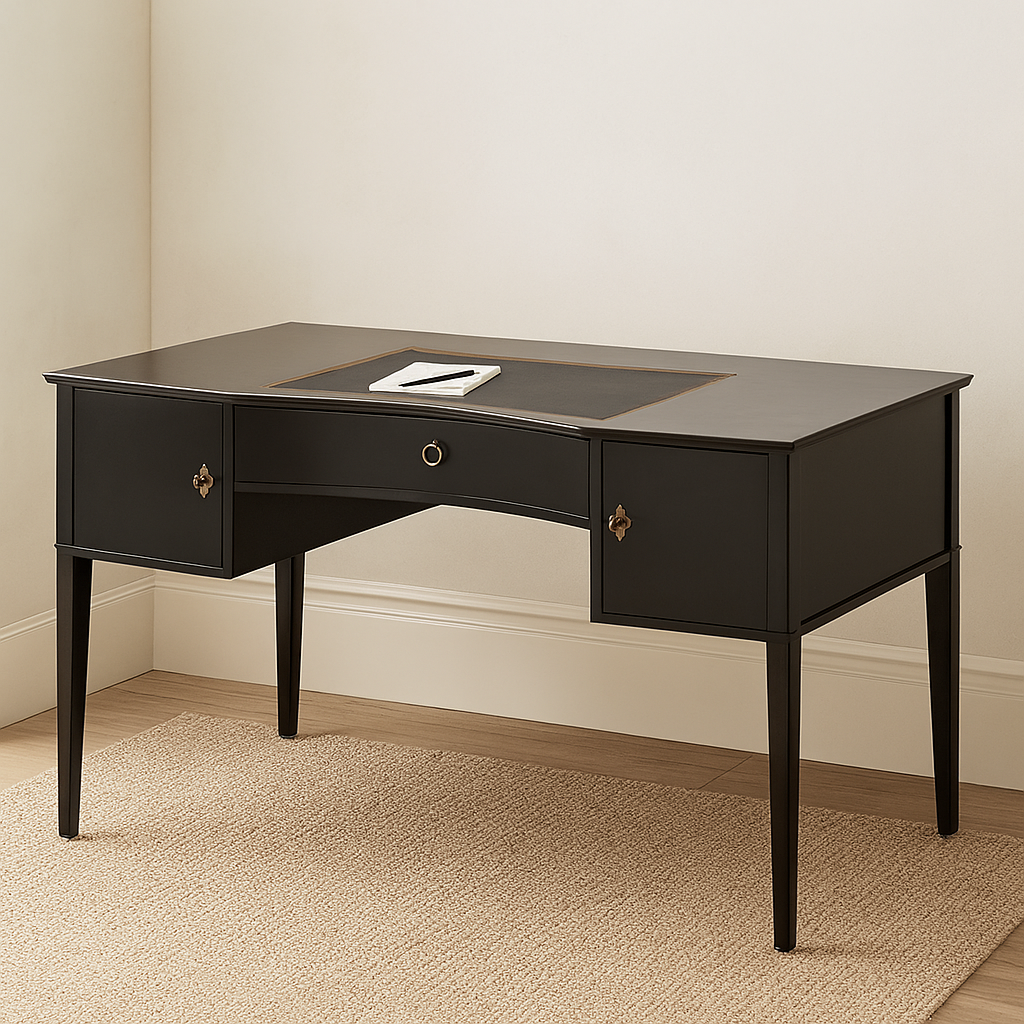 BLACK WRITING DESK