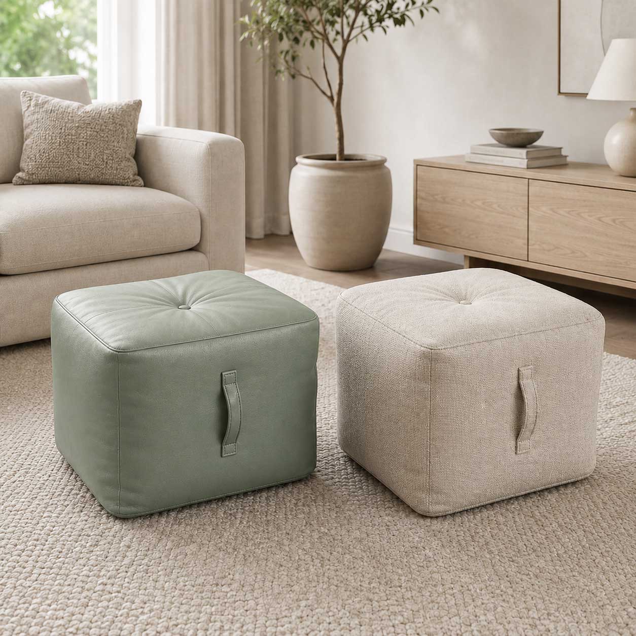 CARRIED AWAY FOOTSTOOL