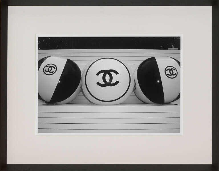 CHANEL BEACH BALLS ARTWORK