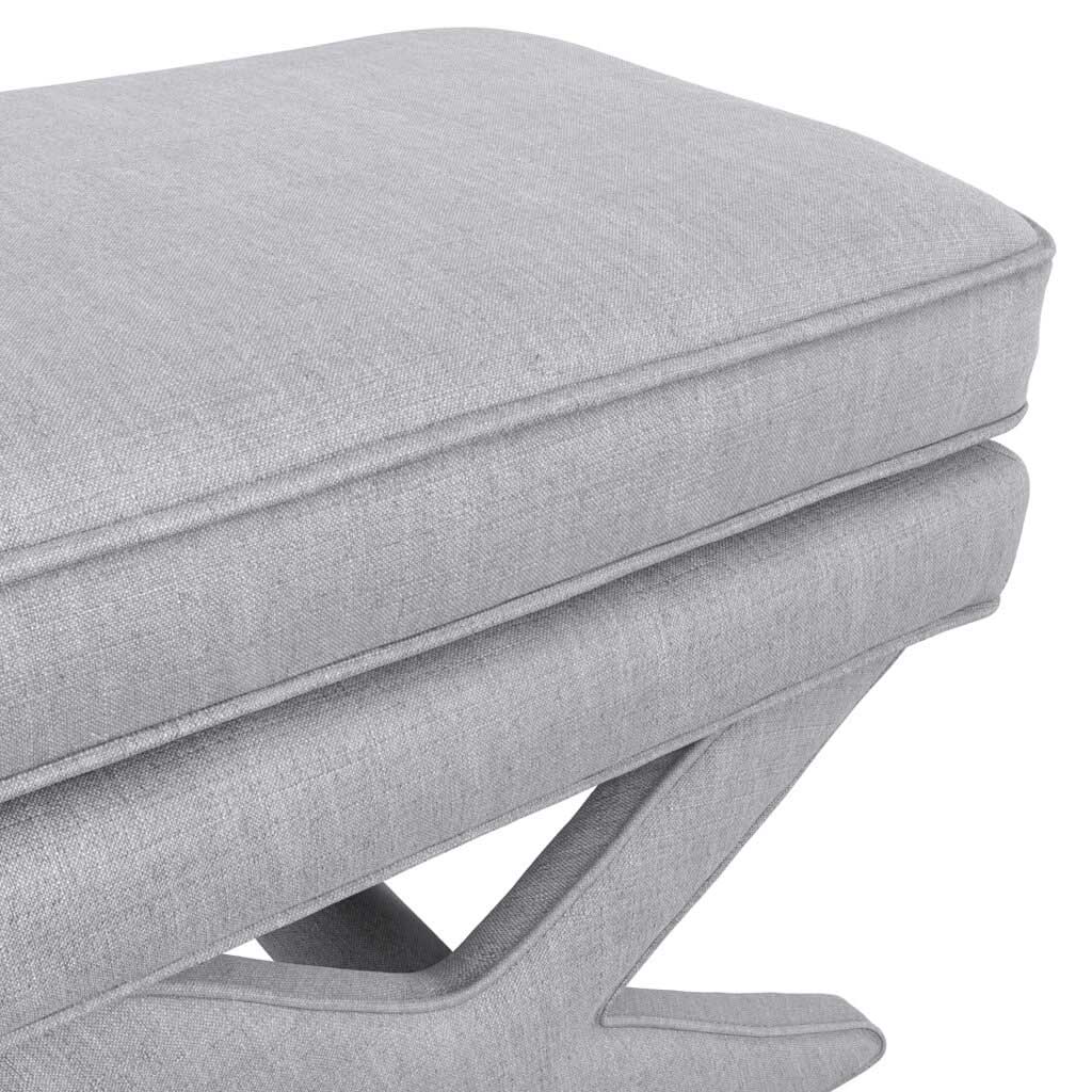 CROSS MY HEART STOOL - TAUPE OR DOVE GREY