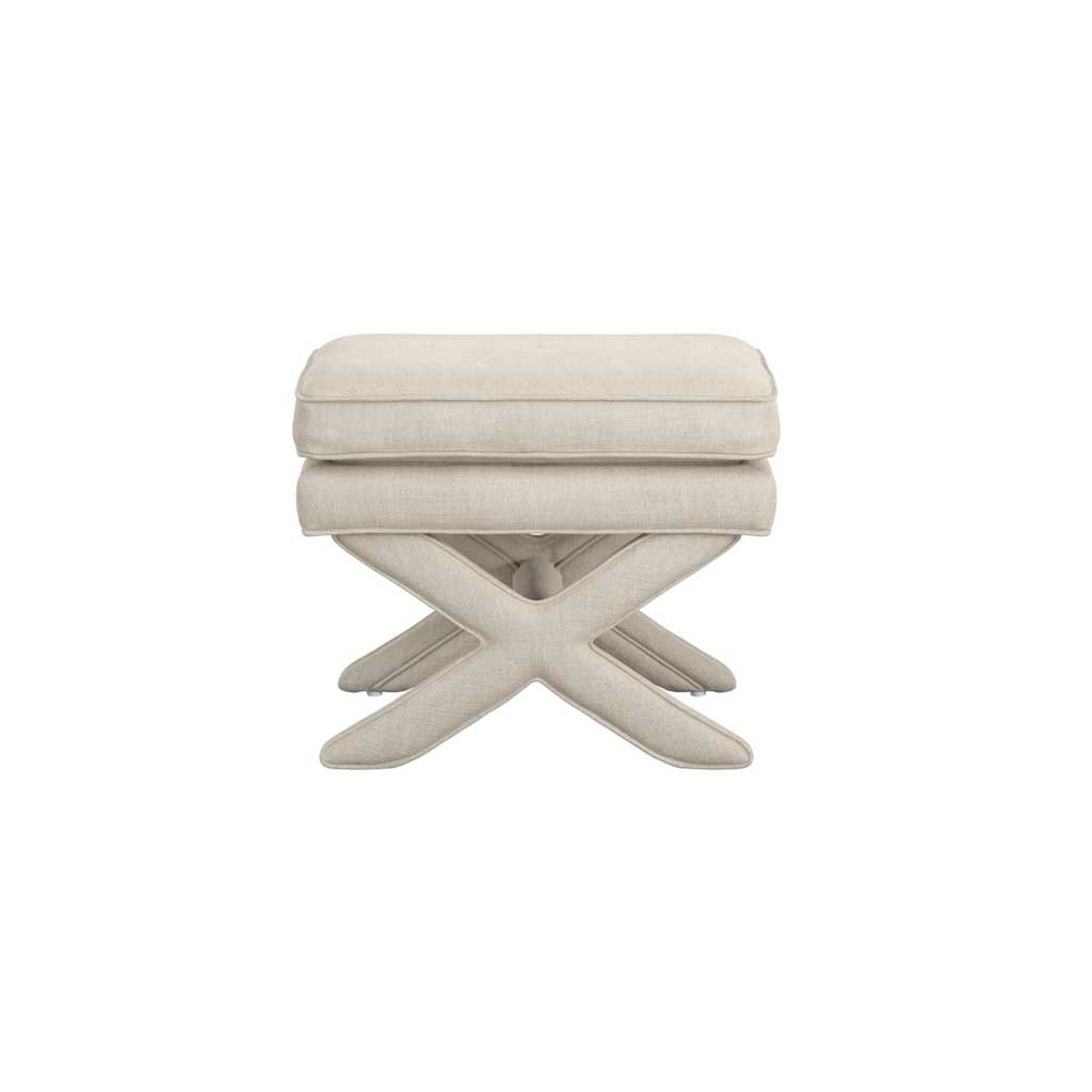 CROSS MY HEART STOOL - TAUPE OR DOVE GREY