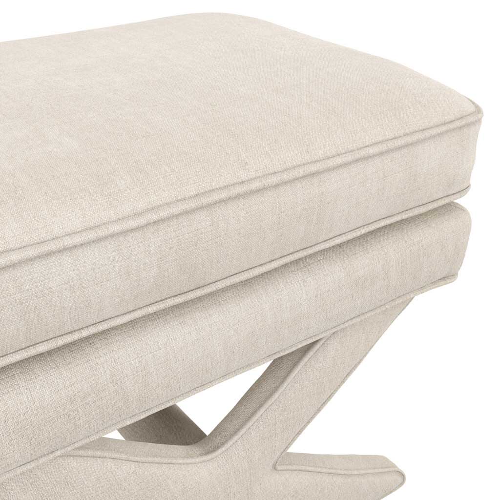 CROSS MY HEART STOOL - TAUPE OR DOVE GREY