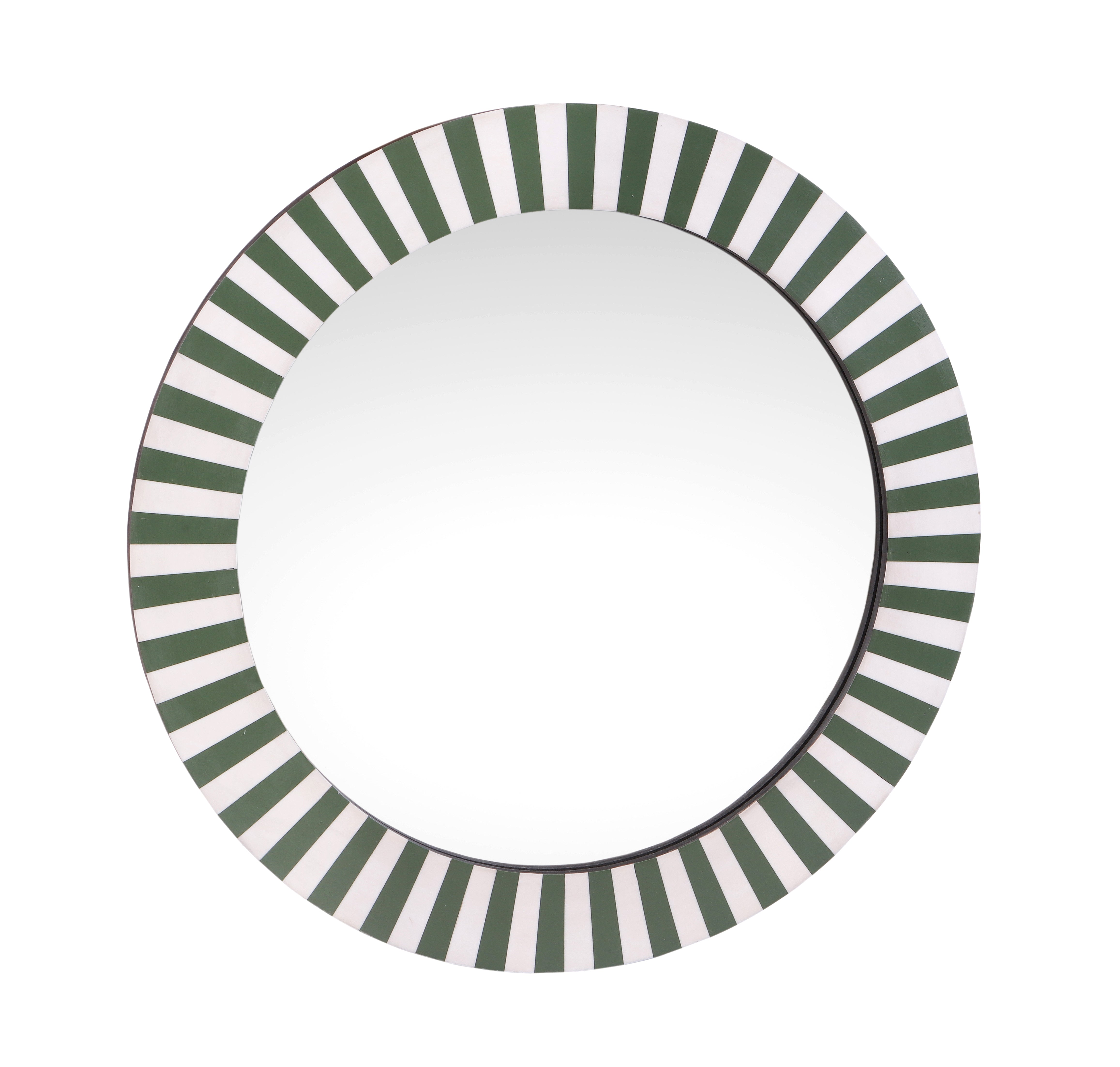 FOREST ROUND STRIPE MIRROR