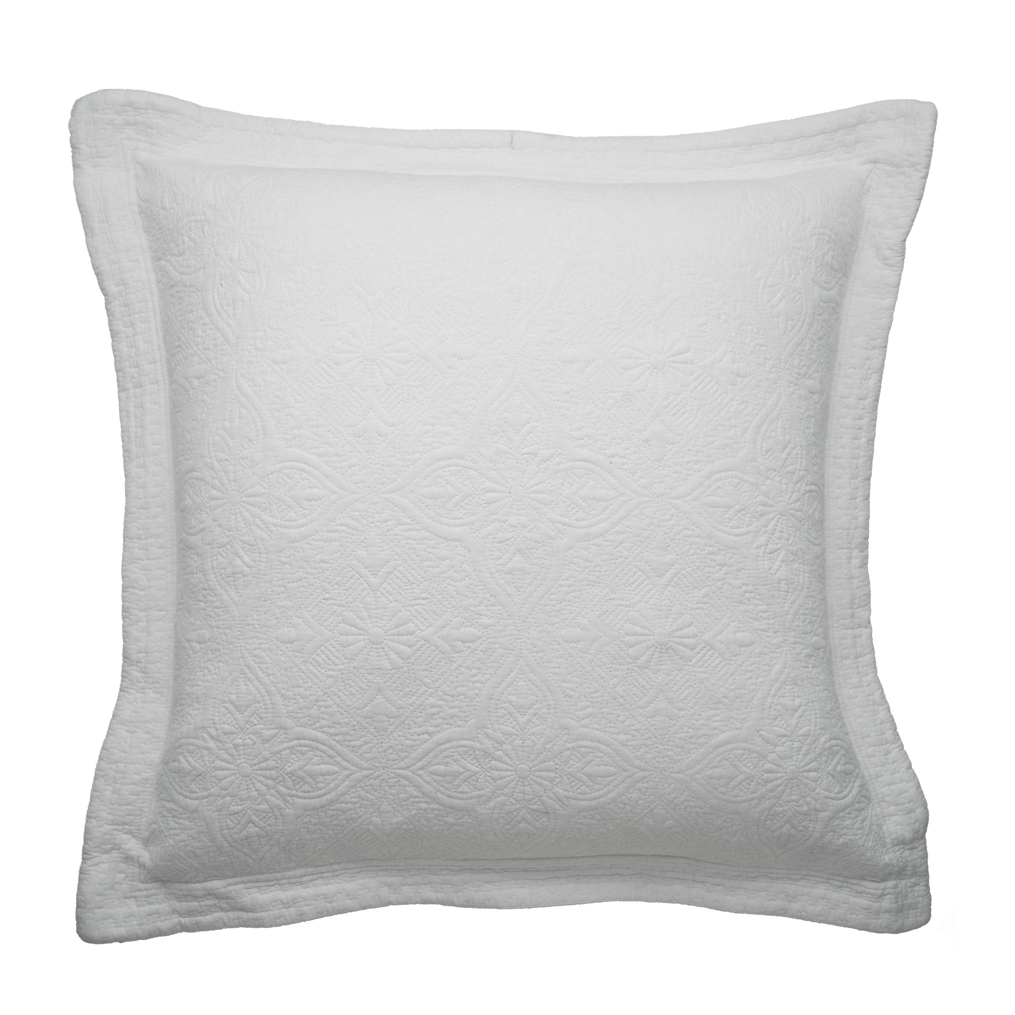 ROYAL WHITE CONTINENTAL CUSHION