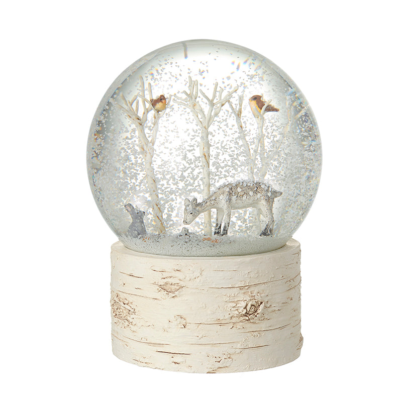 FOREST FRIENDS SCENE SNOWGLOBE
