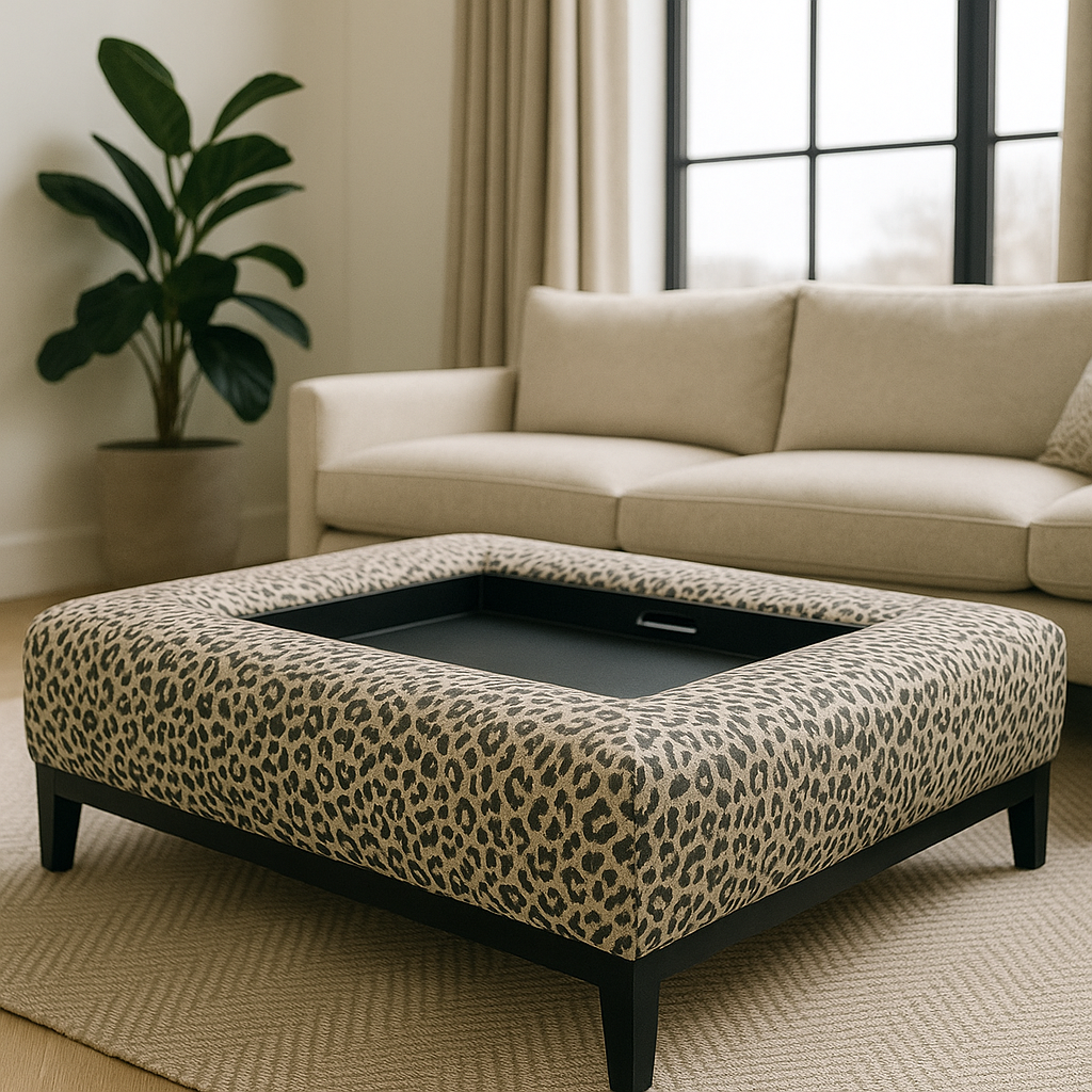 HIGH SOCIETY FOOTSTOOL