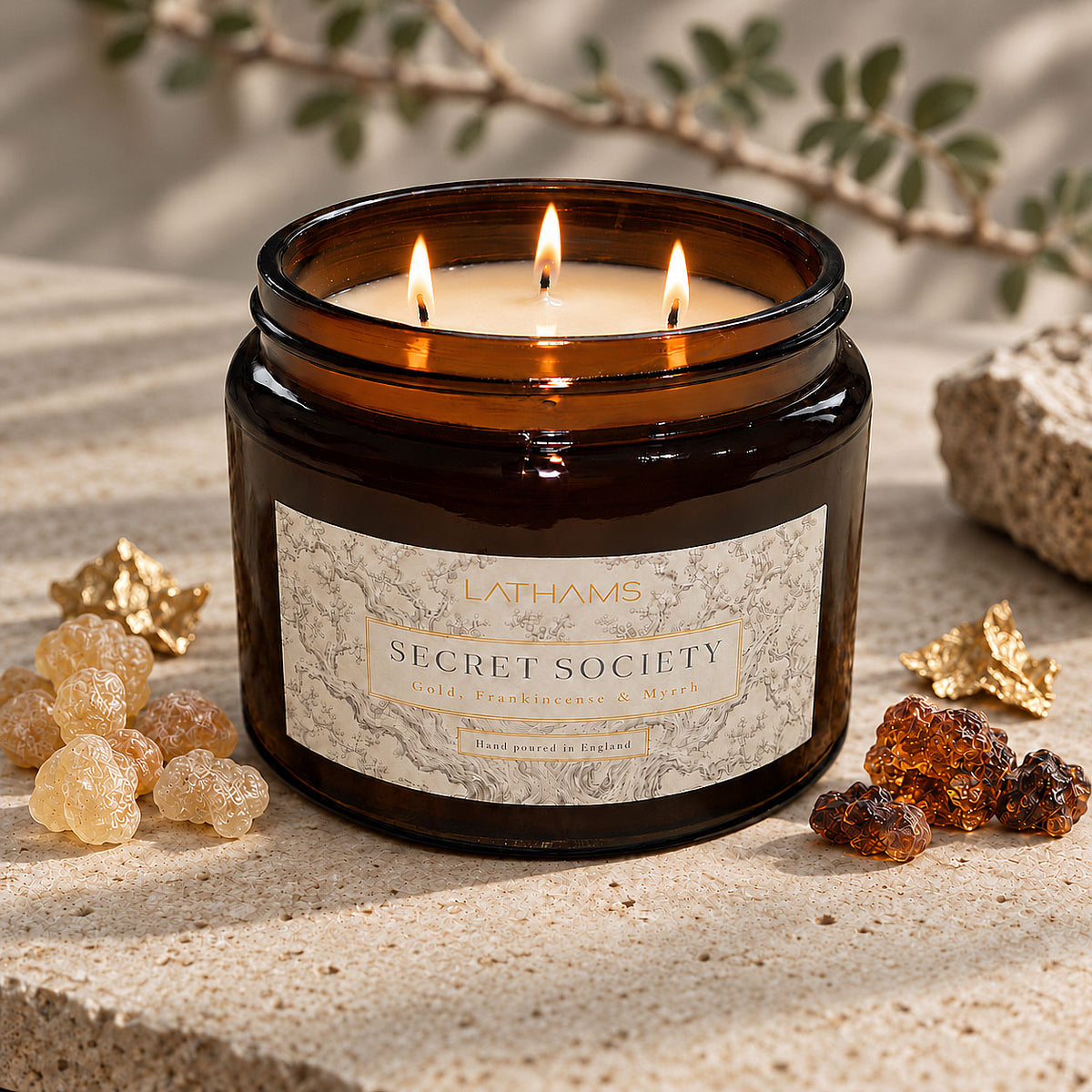 SECRET SOCIETY - 3-WICK CANDLE