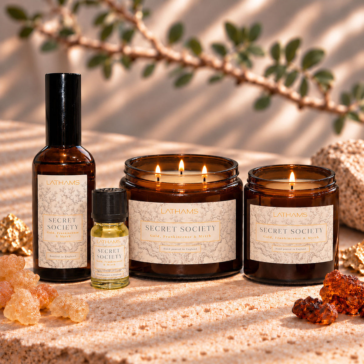 SECRET SOCIETY - 3-WICK CANDLE