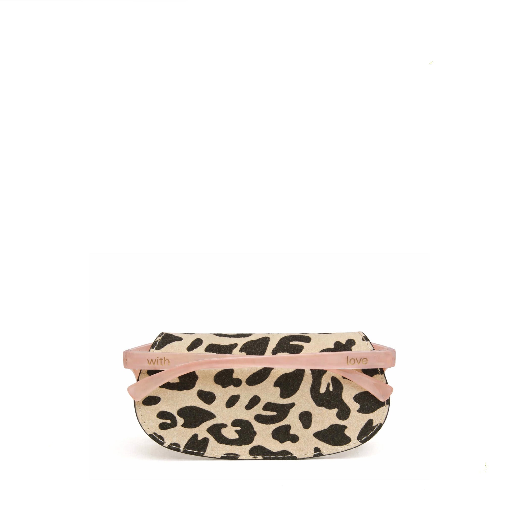 GLASSES CASE - LIGHT LEOPARD